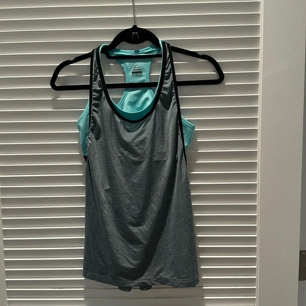 Nike Dri-Fit Workout Tank Top with Built-In Sports Bra